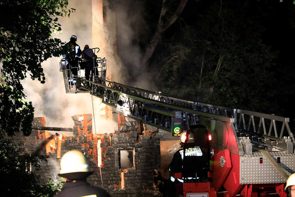 Die Feuerwehr war im Großeinsatz vor Ort.