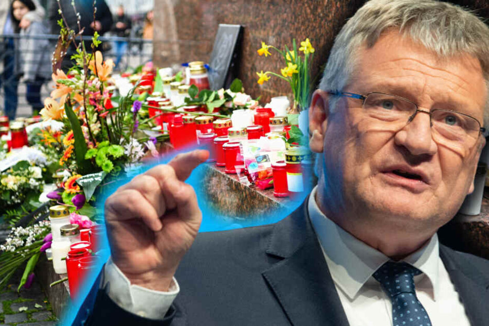 "Ekelhafte Instrumentalisierung der Opfer": AfD-Meuthen spricht über Bluttat von Hanau