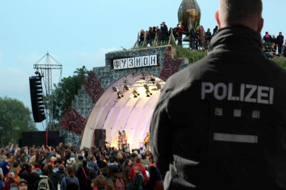 Auf der Fusion sollen erstmals Polizisten auf dem Festival-Gelände unterwegs sein.