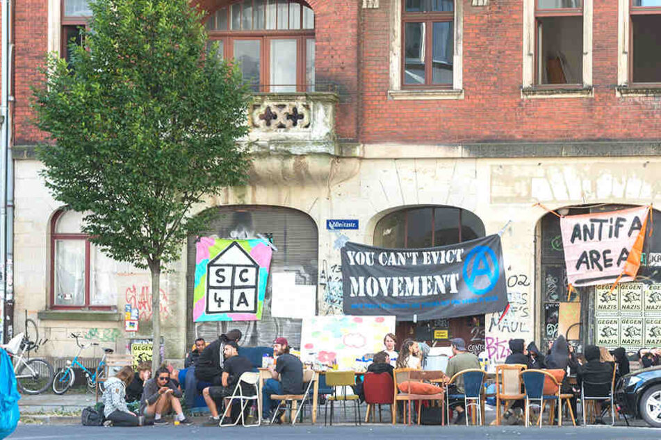 Vor zwei Jahren gab es in Dresden bereits eine kurzzeitige Hausbesetzung.