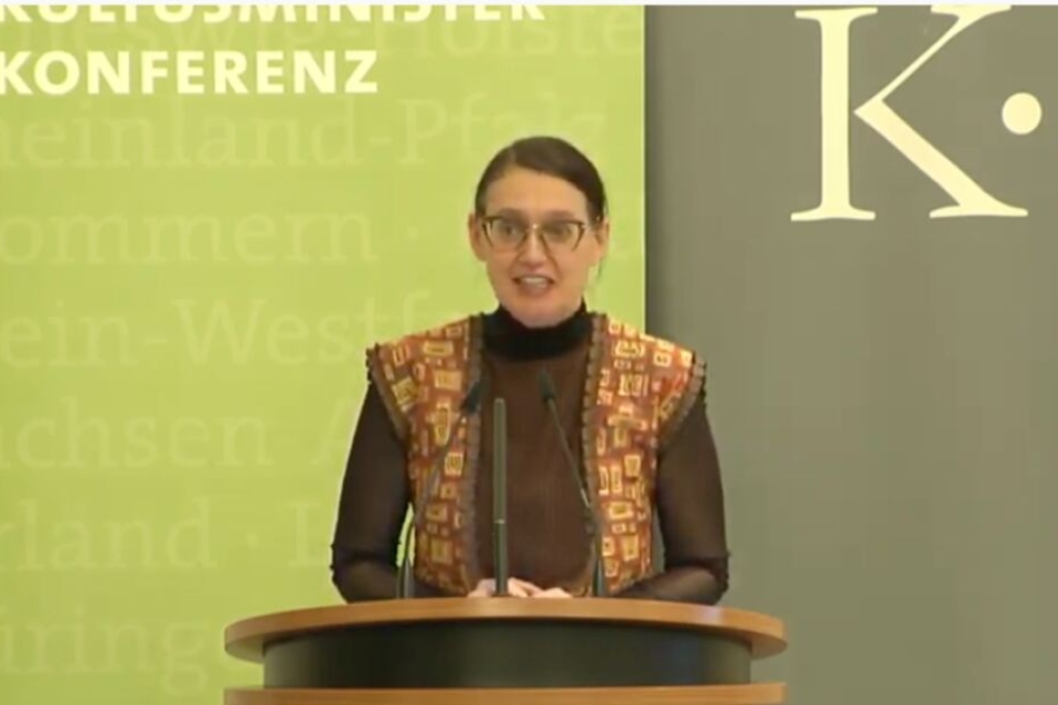 Jurymitglied Sylvia Amann verkündete die Entscheidung.