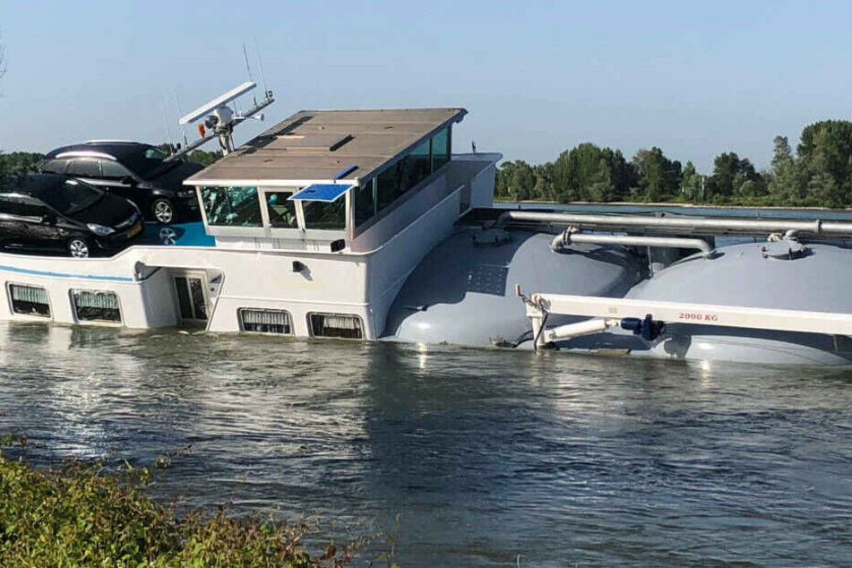 Wohl durch eine Lüftungsrohr soll Wasser in das Schiffsinnere gelangt sein.