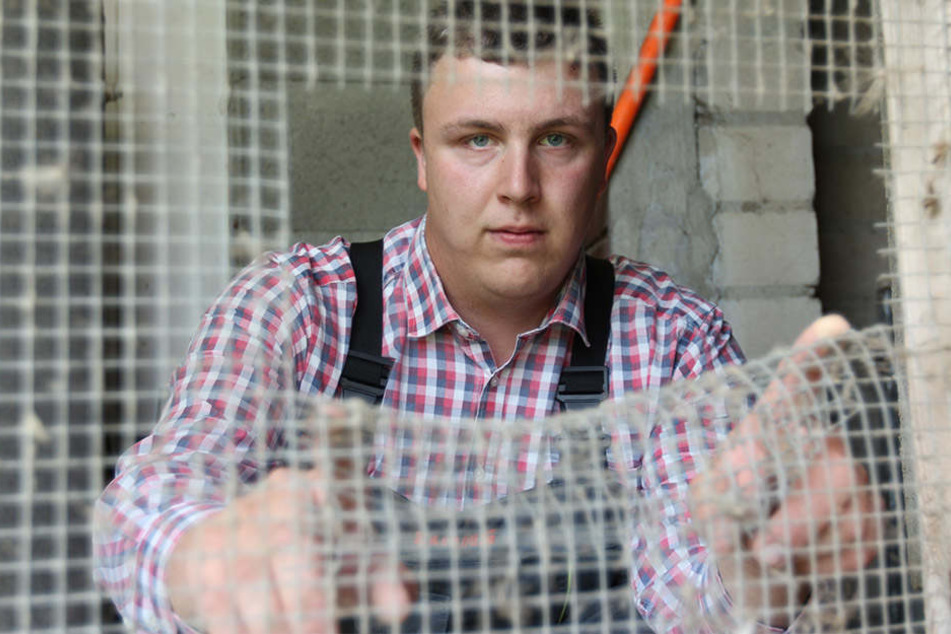 Stefan Schmidt (24) macht sich nach den Drohbriefen schon Gedanken.