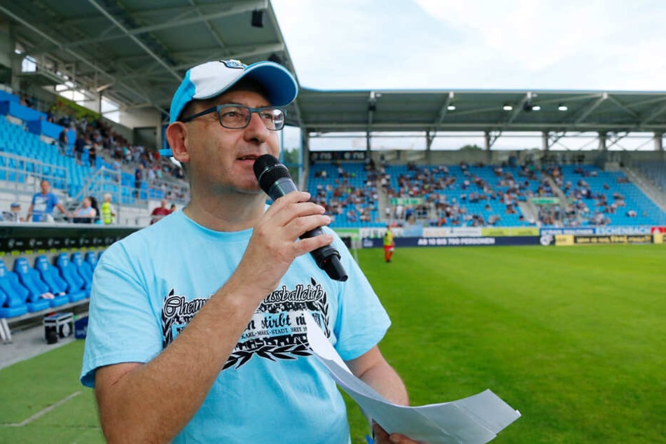 Olaf Kadner war langjähriger Stadionsprecher beim CFC.