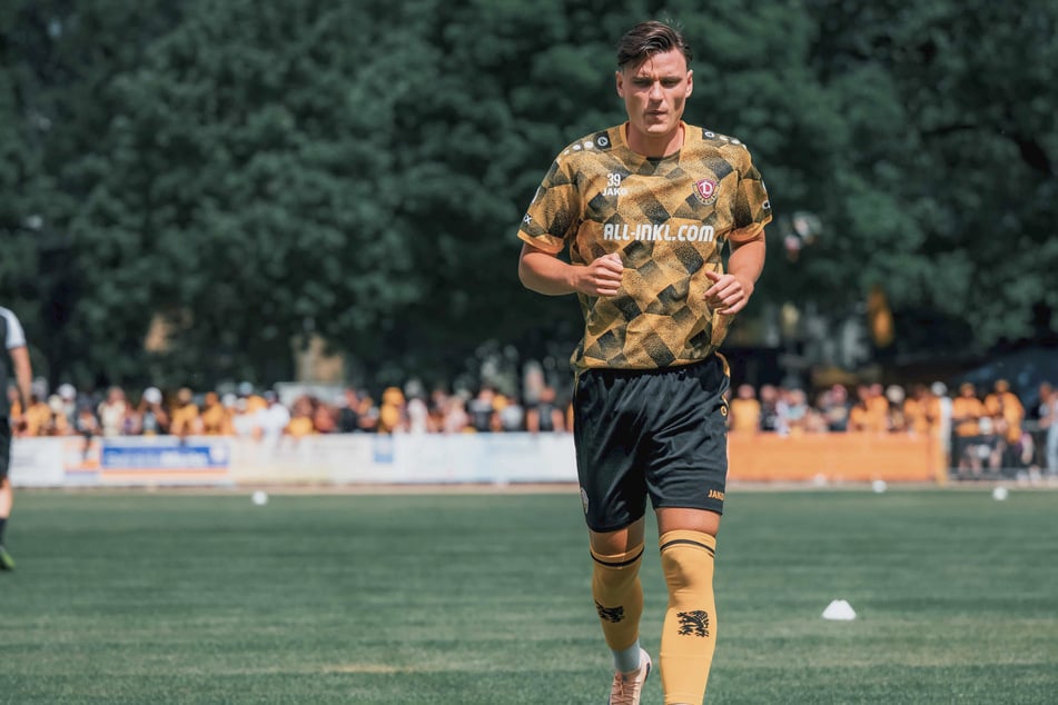 Thomas Keller (26) ist zurück bei Dynamo. In der Rückrunde hat er sich in Dresden sehr wohlgefühlt.