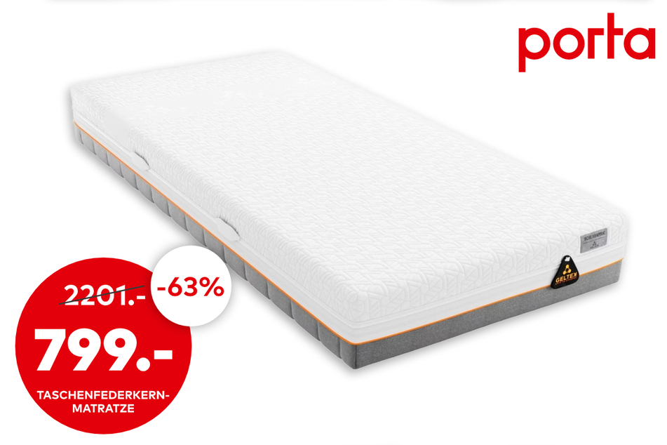 Taschenfederkernmatratze