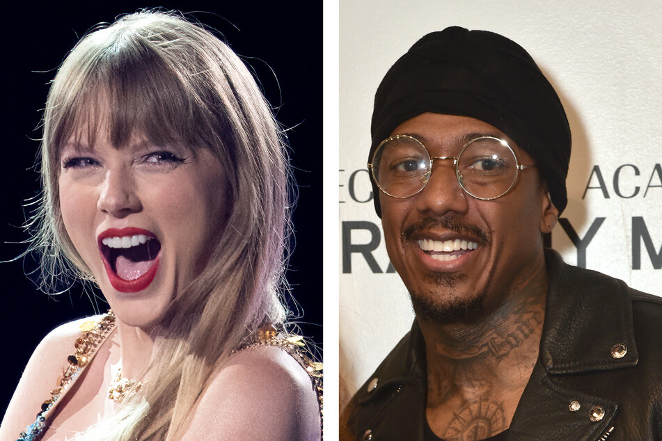 Nick Cannon says he'd be into having a baby with Taylor Swift.