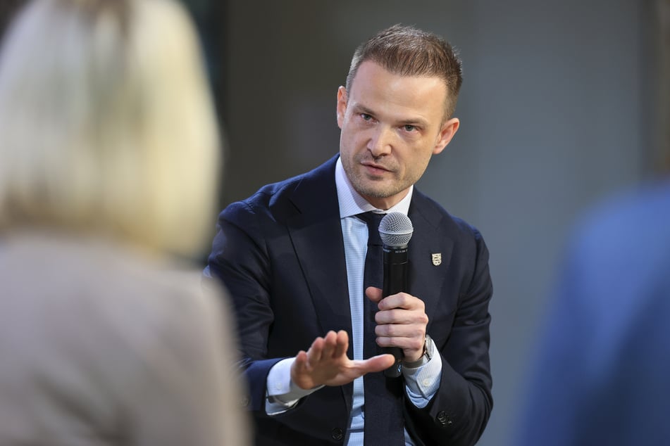 Stefan Gruhner (40, CDU) ist Thüringer Minister für Bundes- und Europaangelegenheiten, Sport und Ehrenamt und Chef der Staatskanzlei. (Archivbild)