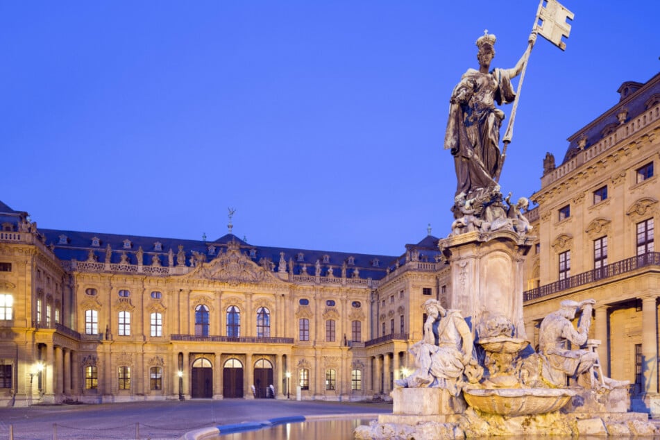 Das Würzburger Schloss.