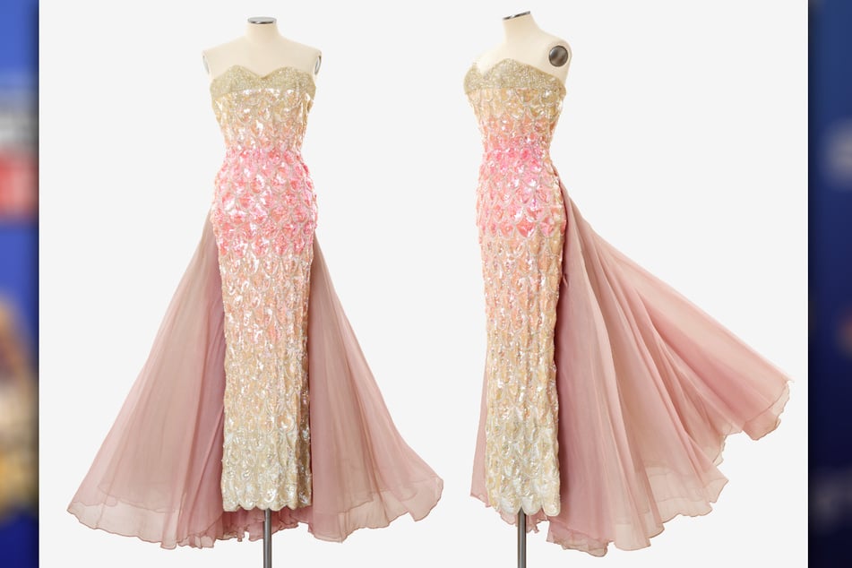 Das Meerjungfrauenkleid ist das Highlight der Online-Auktion.