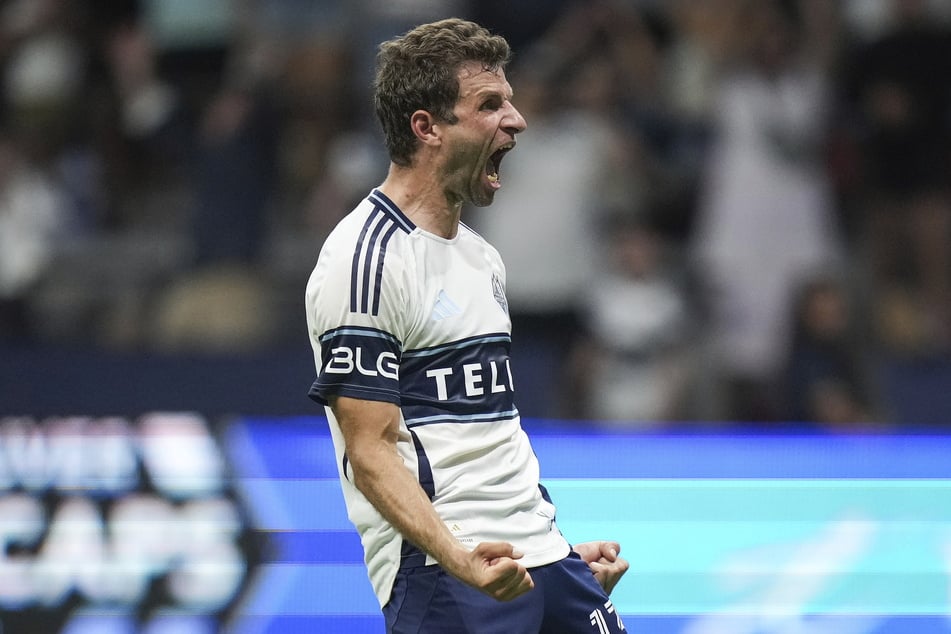 Thomas Müller (36) cieszył się z niespodziewanej wizyty w Kanadzie. (Zdjęcie archiwalne)