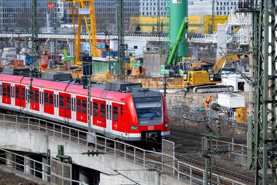 Am Wochenende fahren keine S-Bahnen durch die Innenstadt von München.