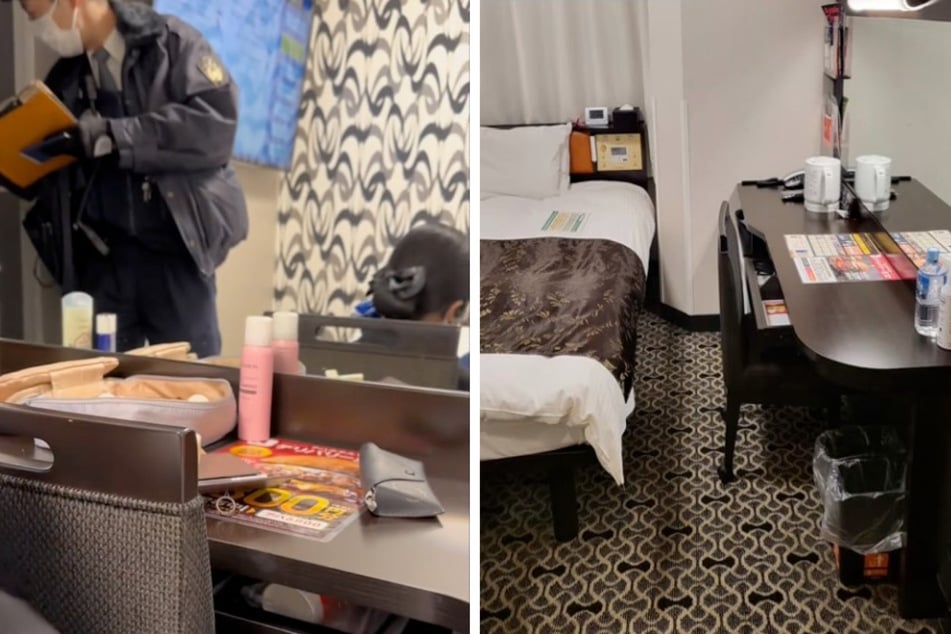 The police found a power bank and a USB cable under her bed.