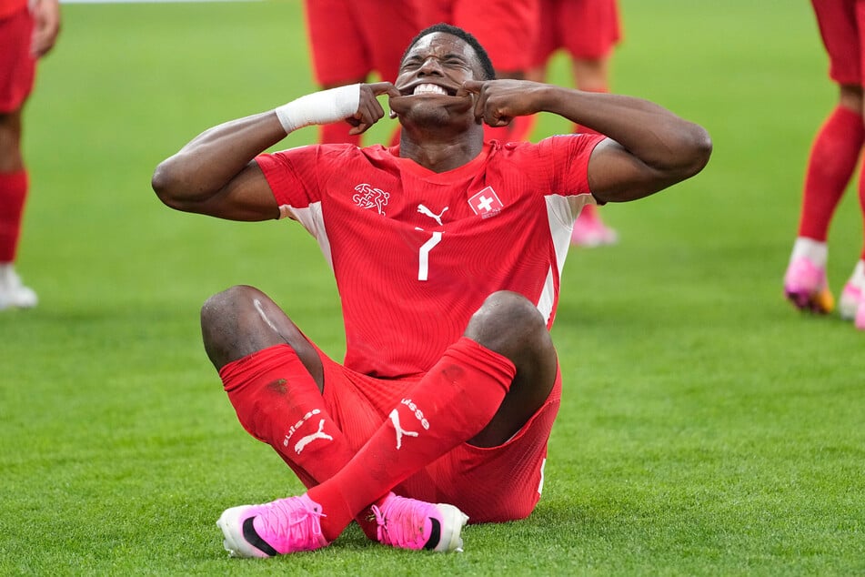 Breel Embolo schoss das 1:0 für die Schweiz.