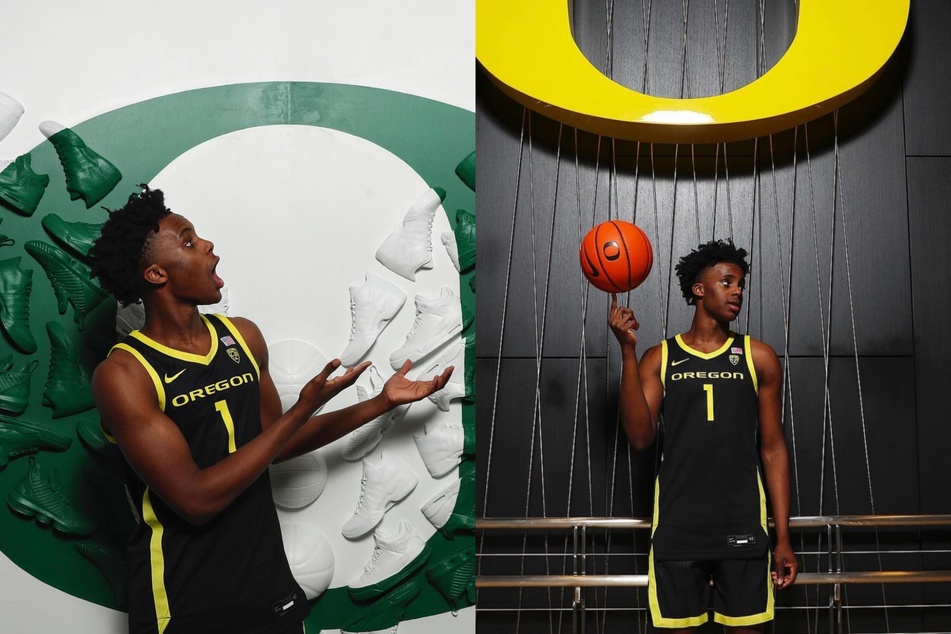 Marquis "Mookie" Cook recommitted to the Oregon Ducks basketball team and became the program's second-highest recruit in program history.