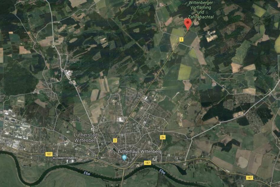 Auf der B2 bei Wittenberg ereignete sich der Unfall.