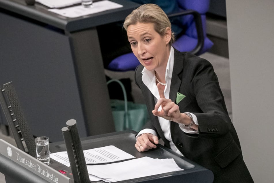Baden-Württembergischer AfD-Landeschef Ralf Özkara forderte Fraktionschefin Alice Weidel (Bild) nach Spenden-Affäre zum Rücktritt auf.