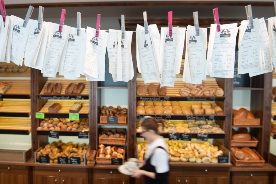 In vielen Geschäften wie hier in der Bäckerei Morenz in Dresden gab es bereits Proteste gegen die Bonpflicht.
