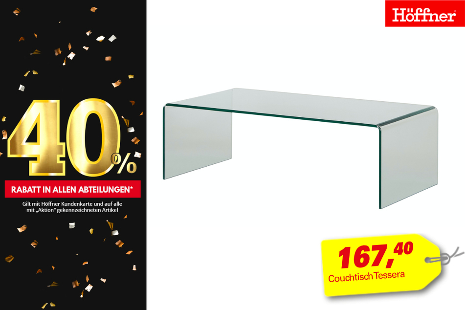 Couchtisch Tessera
für 167,40 Euro
