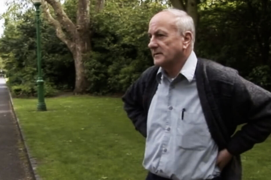 Oliver O'Grady im Dokumentarfilm "Deliver Us From Evil", indem er selbst zu Wort kam.