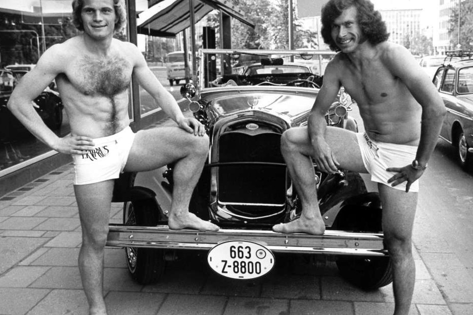 Hoeneß und Breitner 1973: Früher waren die zwei dicke Freunde. (Archivbild)