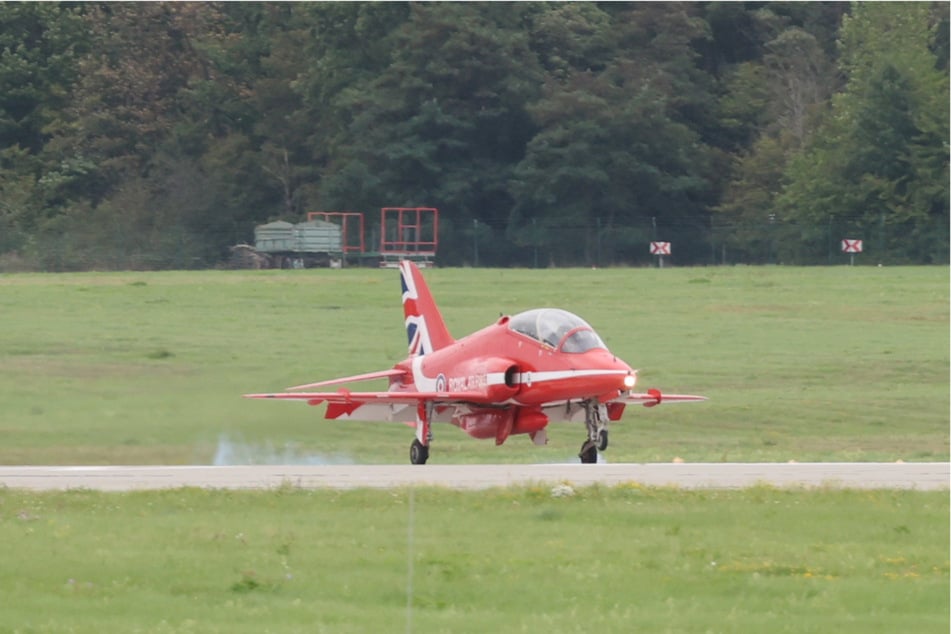 Die britischen Flieger haben am Wochenende einen Auftritt bei einer Flugshow in Tschechien.