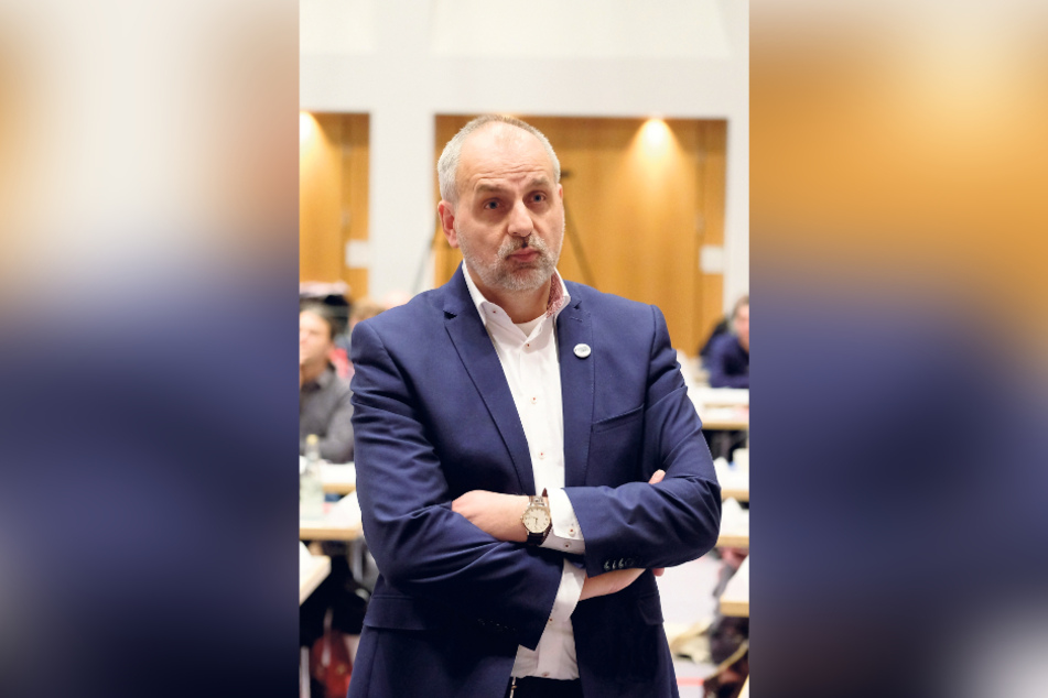 Linke-Fraktions-Chef Rico Gebhardt (56) fordert mehr Mitsprache des Parlaments.