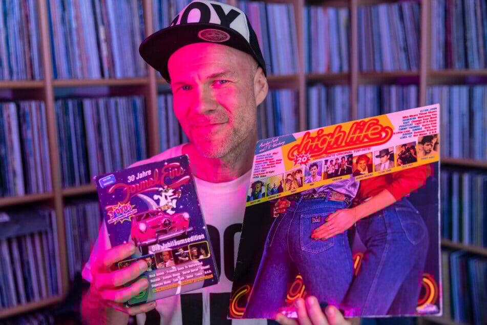 VJ Dirk Duske bietet eine gigantische Videomix-Show. (Archivfoto)