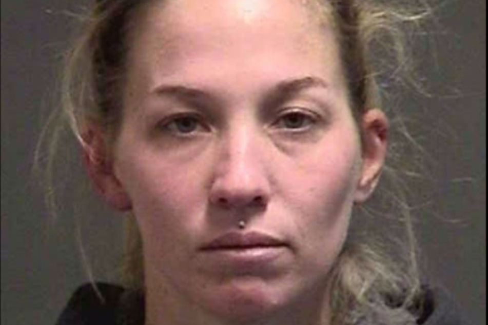 Hayley Hallmark (35) in a police mugshot.