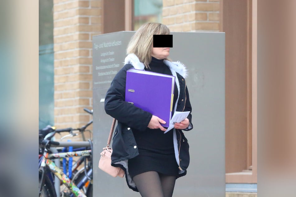 Petra S. (44) kam am Montag noch mal glimpflich davon.