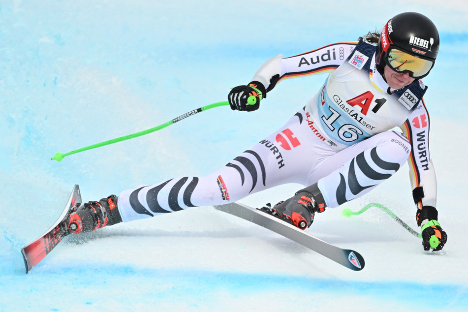 Abgerutscht auf Platz 18: Skirennfahrerin Kira Weidle (26) konnte an ihre Leistung vom Vortag nicht anknüpfen.