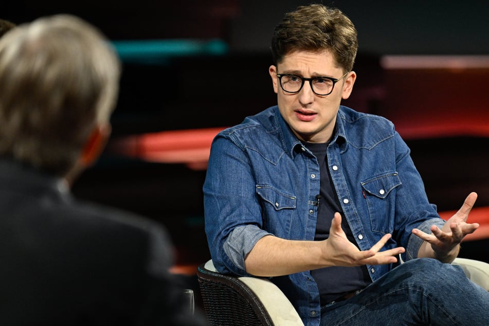 Am Dienstagabend diskutierte Markus Lanz (56, l.) mit Juso-Chef Philipp Türmer (30, SPD).