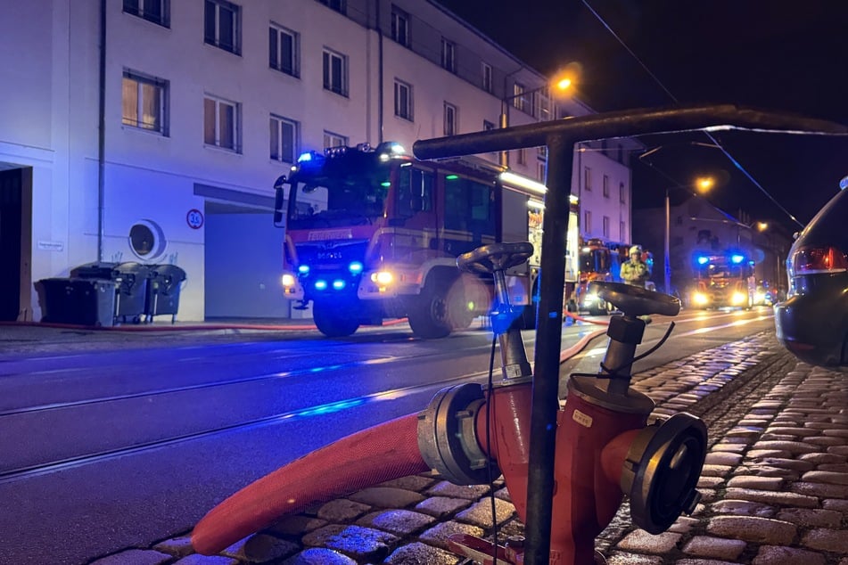 Am Morgen musste die Feuerwehr zu einem Brand in der Friedrichstadt ausrücken.