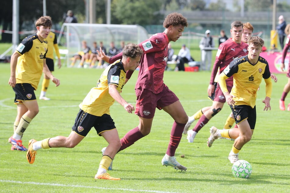 Dynamos U19 musste sich im Spitzenspiel RB Leipzig geschlagen geben.