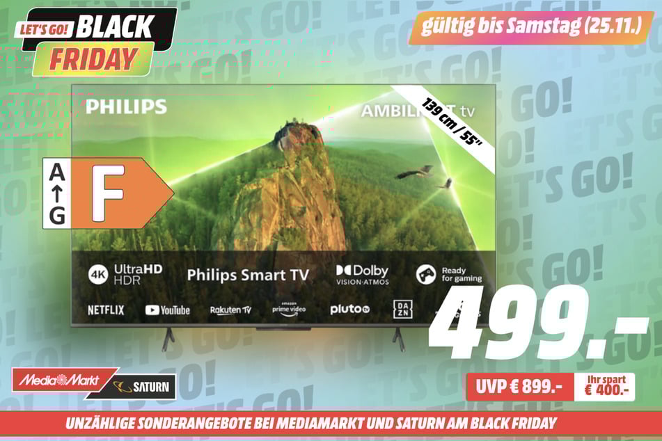 55-Zoll Philips-Fernseher 55PUS8108/12
für 499 statt 899 Euro.