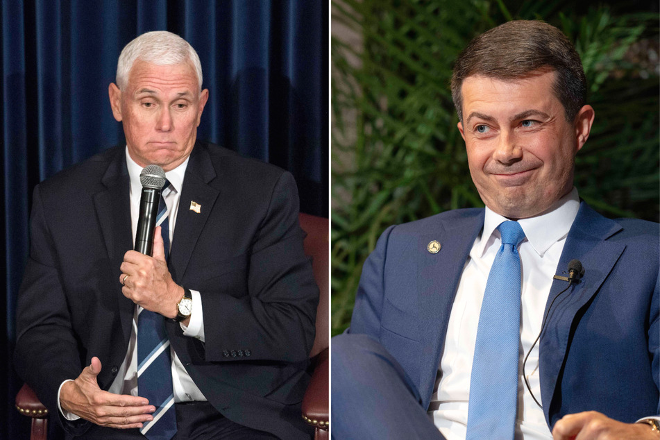 Former Vice president Mike Pence is being criticized for a joke about Pete Buttigieg he made during a recent speech.