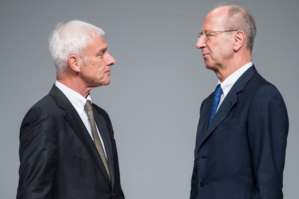 Matthias Müller (l.) und Hans Dieter Pötsch. (Archiv)