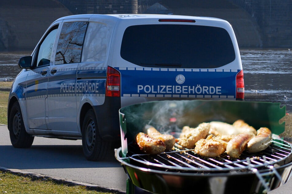 Dresden: Großkontrolle in Dresden: Ordnungsamt macht Jagd auf illegale Griller - so lautet die Bilanz