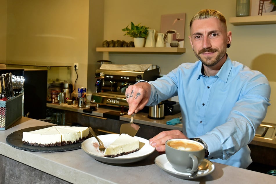Julian Winkler (36) hat sich mit dem Café einen Traum erfüllt.