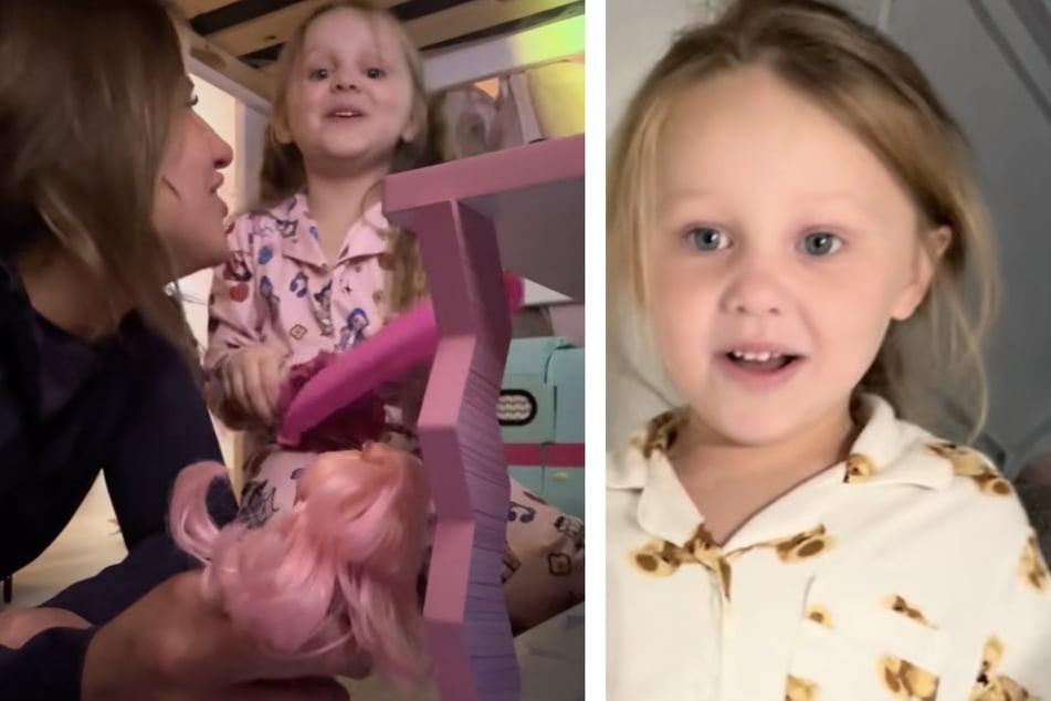 Ihrer Mutter Abby bereitete die kesse Antwort etwas Sorgen.