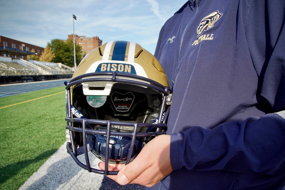 The unique helmet design would allow coaches to send play calls to deaf or hard-of-hearing players from the sidelines.