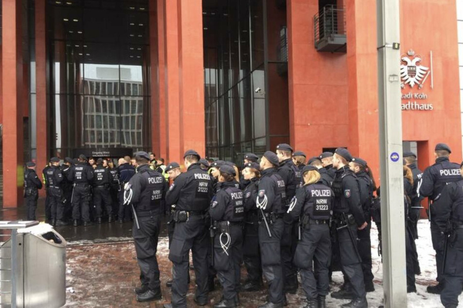 Eine Hundertschaft musste damals, Ende Januar 2019, anrücken, um der Demonstration ein Ende zu setzen.