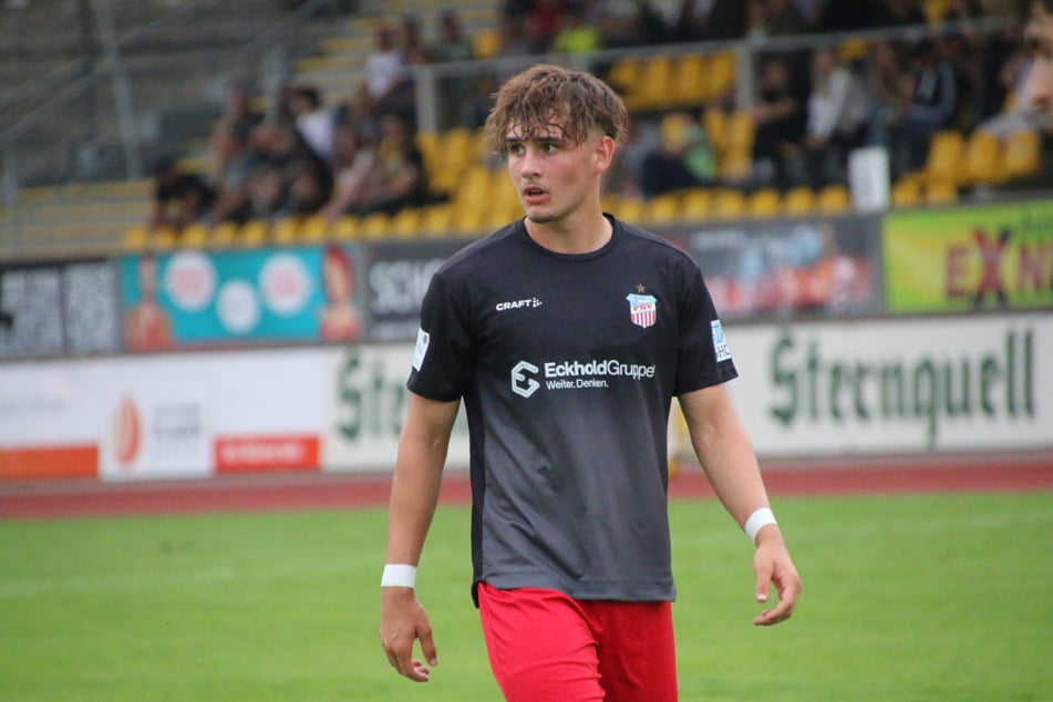 Quentin Fraulob (19) ist aktuell Probespieler beim FSV Zwickau - bleibt er?