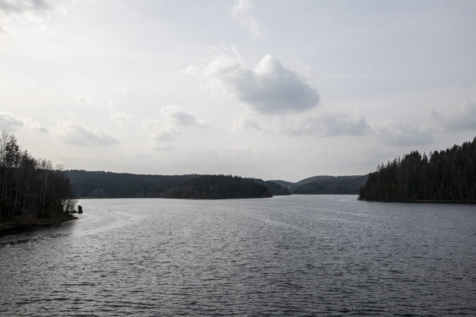 In die Talsperre Eibenstock passen 84 Millionen Kubikmeter Wasser.