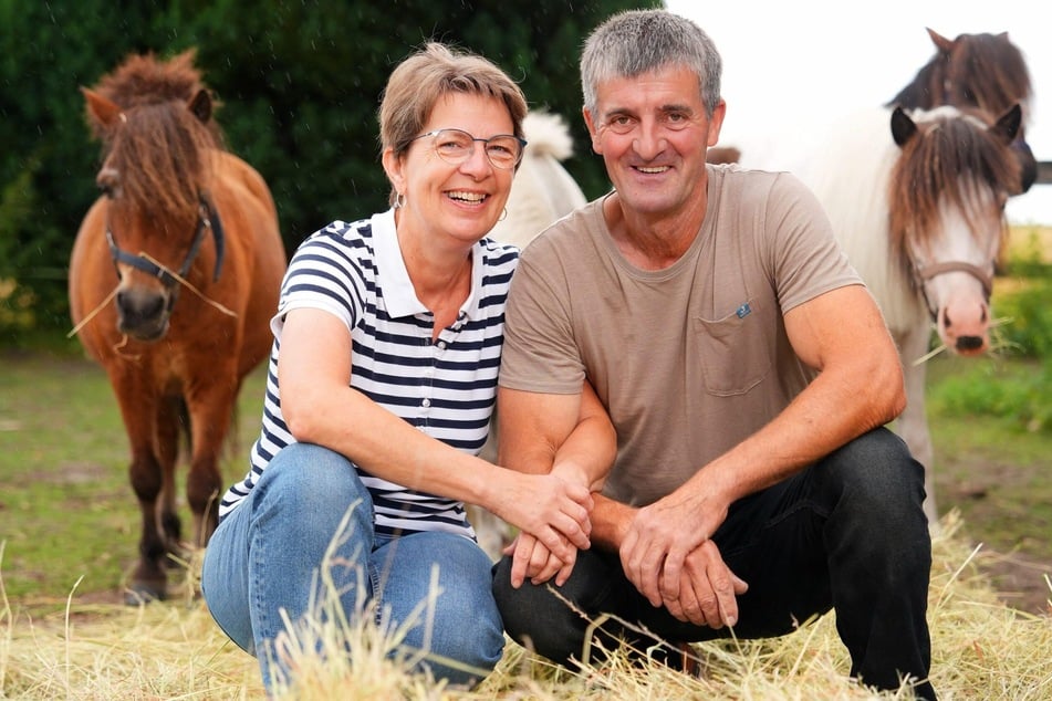 Hobby-Bauer Konrad Wilhelm (61) verbringt die "Bauer sucht Frau"-Hofwoche mit Liebesanwärterin Doris (60).