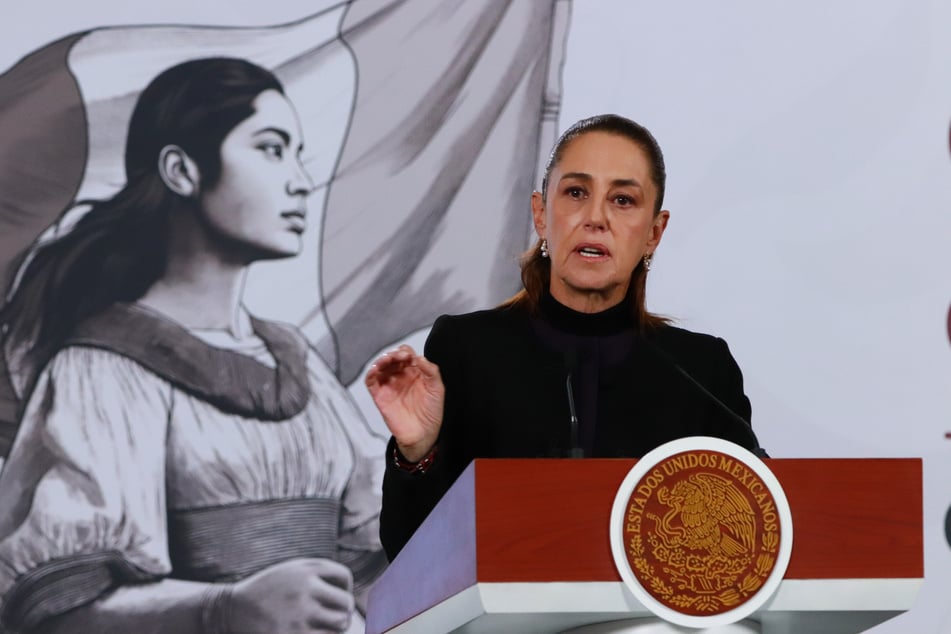 Mexikos Präsidentin Claudia Sheinbaum (63).