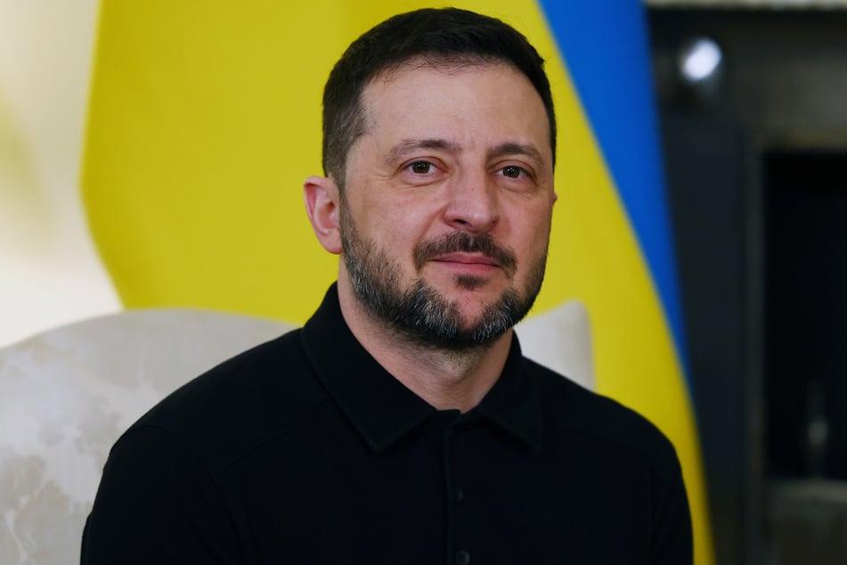 Der ukrainische Präsident Wolodymyr Selenskyj (47).