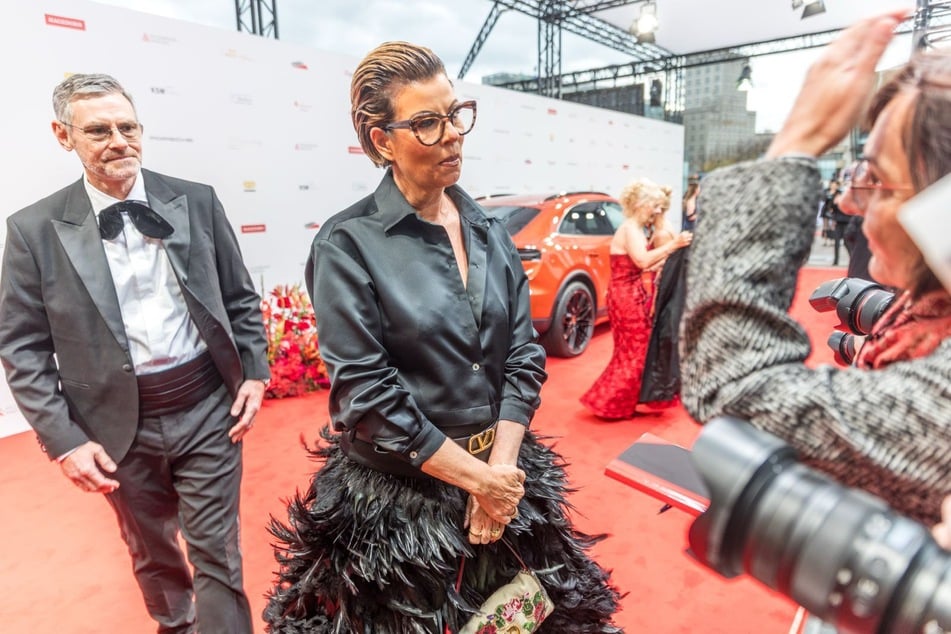 Andrea Eggers war mit ihrem Kleid auf jeden Fall ein Hingucker.