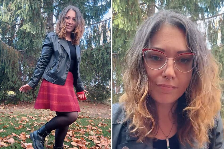 Melinda (35) zeigt, wie sie bei ihrem ersten Date aussah - und erklärt, warum es gefloppt ist.