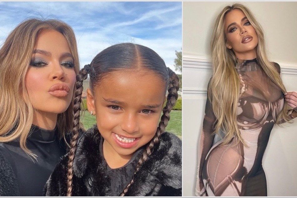 Khloé Kardashian (r.) helped throw an epic party for her niece Dream while also explaining why she's forgiven Tristan Thompson.